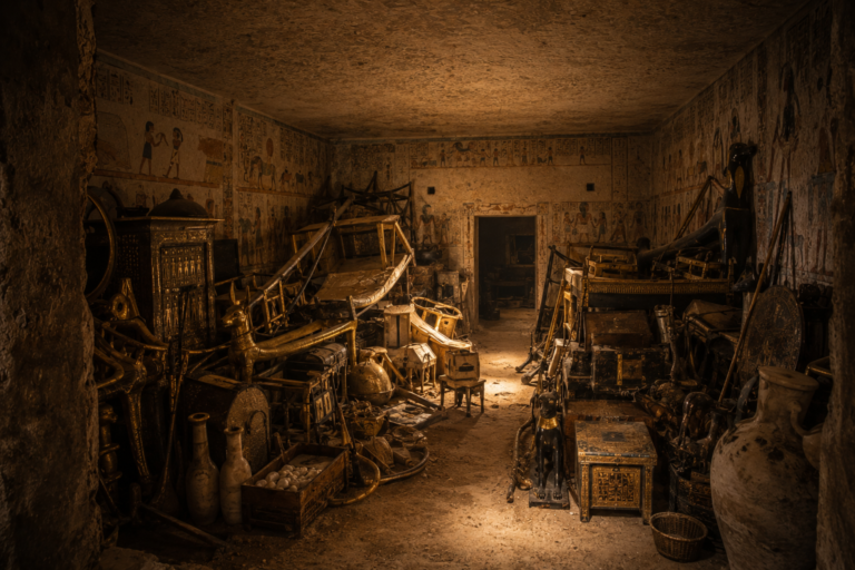 Treasures Inside Tutankhamun's Tomb