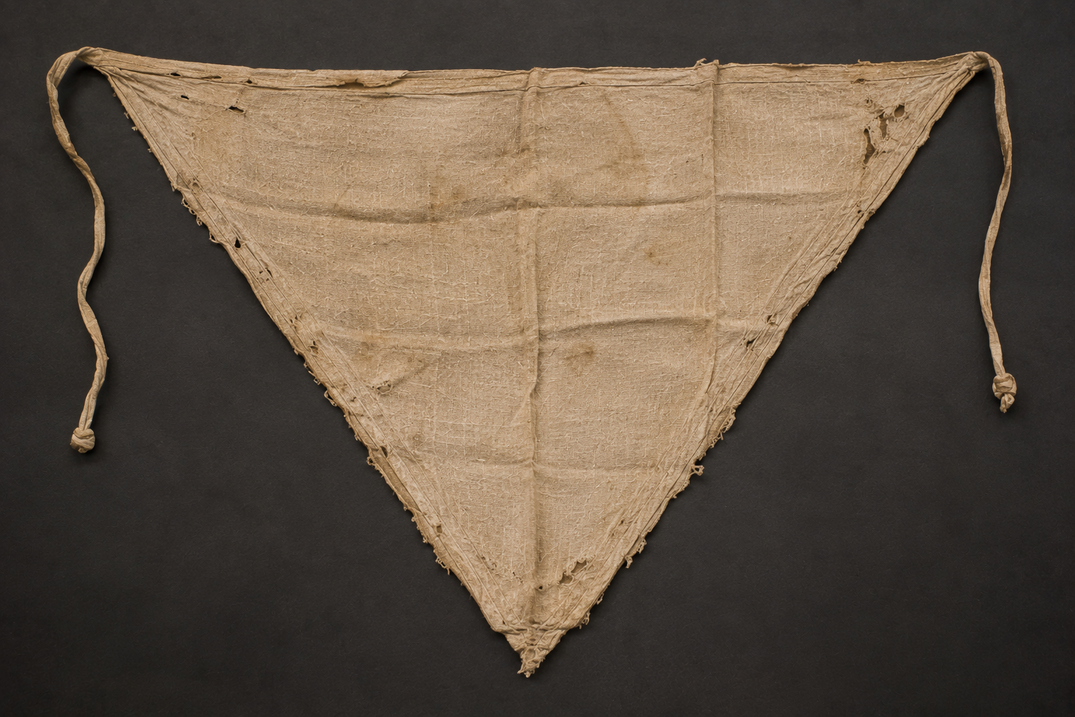 Ancient linen loincloth from Tutankhamun's burial collection